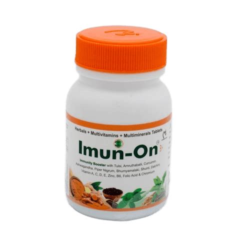 Imun-on (Immunity Booster with Multivitamins & Multi-minerals) 30 tabl ...
