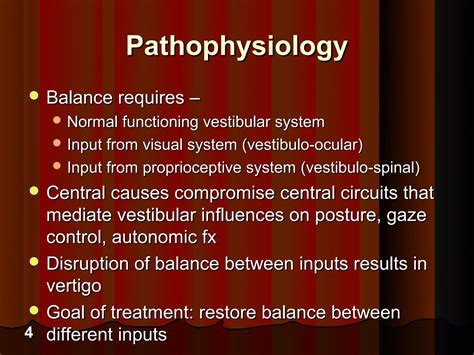 Medical management of vestibular disorders and vestibular rehabilitation | PPT