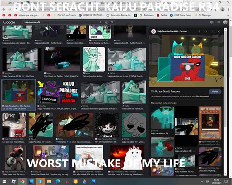 Never Seracht Kaiju Paradise R34 (read desc.) by RedkingTheAmongUs on ...