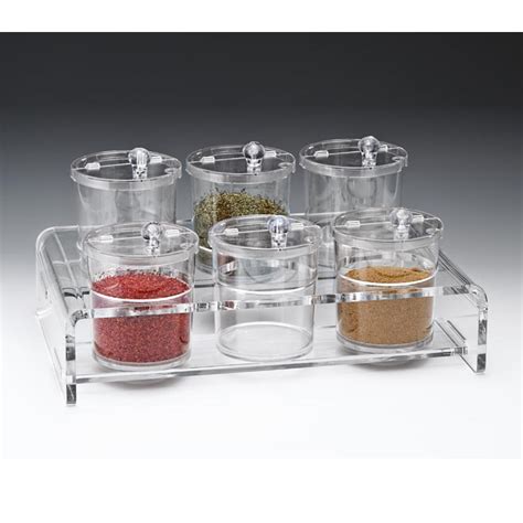 Zicco ZCP-524 Polycarbonate Sauce Holder Jam Preserve Spice Holder ...