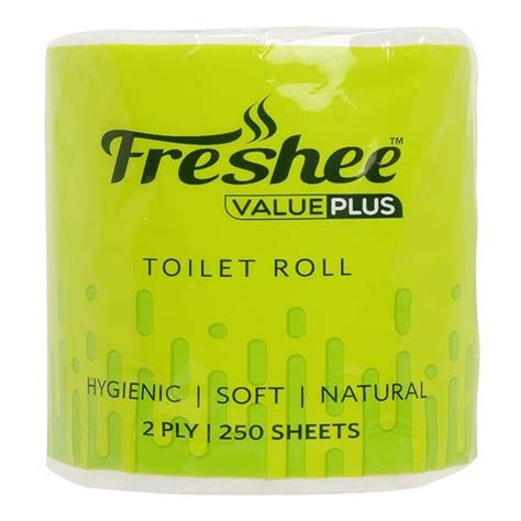 Freshee 100Gm Tissue Roll 2 Ply Tissue Paper With 250 Sheets Each ...