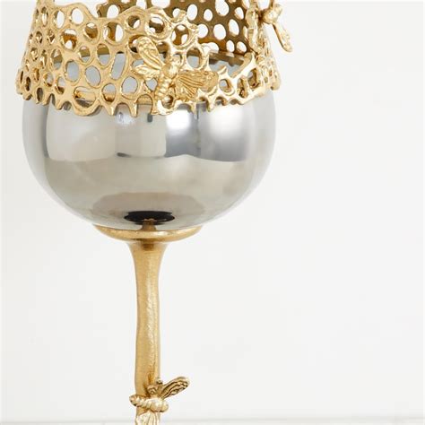 Buy Get The Look Honey Bee Textured Candle Holder from Home Centre at ...