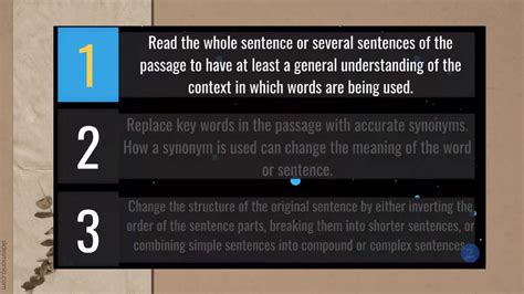 Image result for Paraphrasing Lesson Video