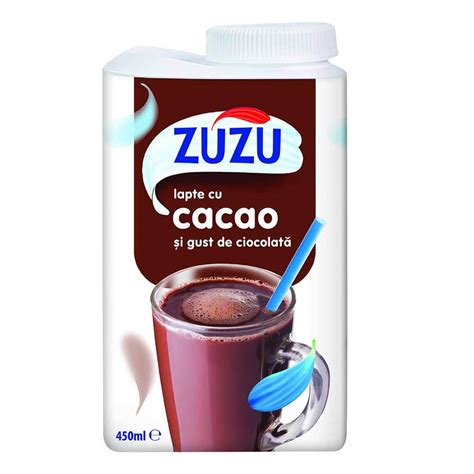 ZuZu | Lapte cu cacao ZuZu, 1.5% grasime, 450 ml Auchan Online