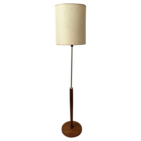 Mid-Century Modern Teak Atomic Floor Lamp at 1stDibs