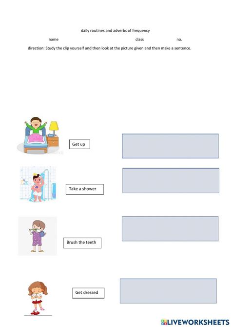 Image result for Daily Routine Examples for Practice