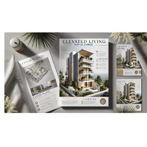 Entry #4 by fikryhany22 for Modern Minimalist Property Leaflet Design ...