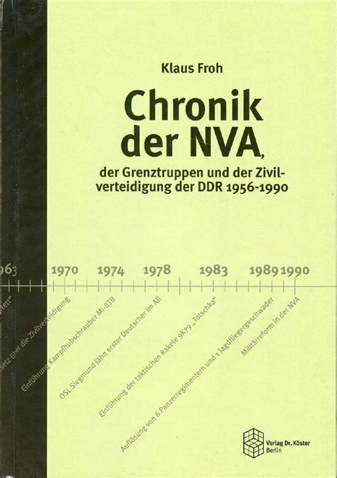 Amazon.in: Buy Chronik der NVA, der Grenztruppen und der ...