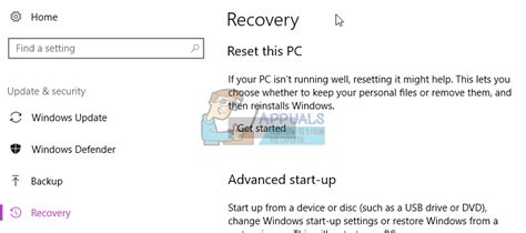 How to Reset Computer with Windows 10 的图像结果