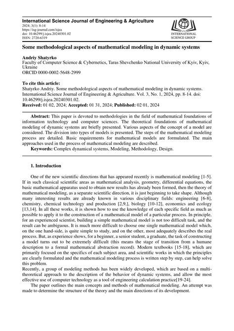 Image result for Mathematical Model of Dynamic Process