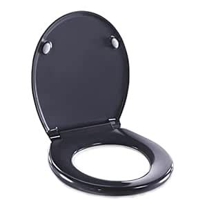 Toilet Seat, Classic, Soft Close, Duroplast with one-click quick ...