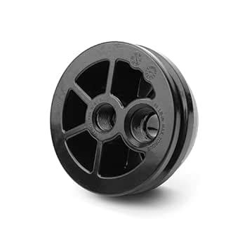 4.7 x 2.1" Stainless Steel Membrane Housing End Cap RO with 2 O-Rings ...