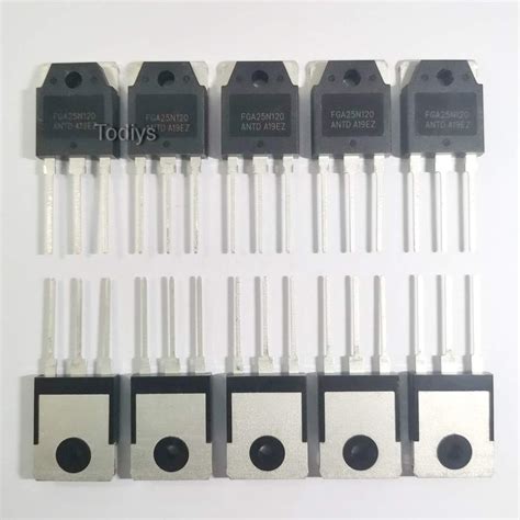 Buy Todiys New 10Pcs for 25A 1200V IGBT FGA25N120 to-3P ANTD ...
