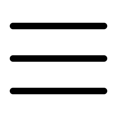 Bars-line icon. Free download transparent .PNG | Creazilla