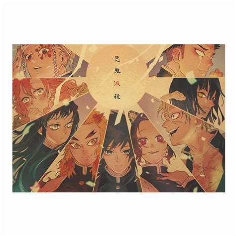Hit Upon Bohonan Demon Slayer Poster Japanese Anime India | Ubuy