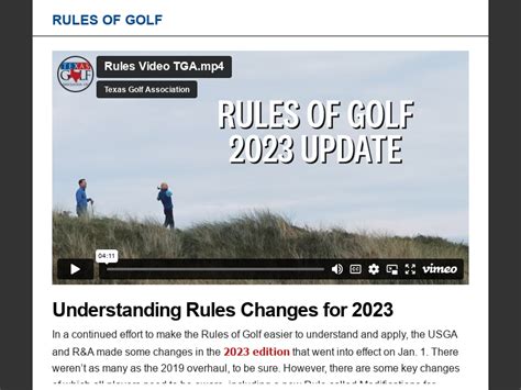 February 2023Understanding Rules Changes for 2023
