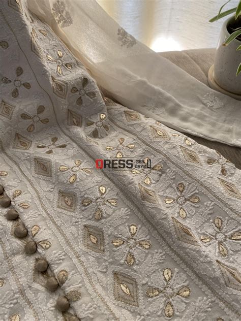 Ready to Wear Pure Georgette Kurta & Pant Set (Medium) – Dress365days
