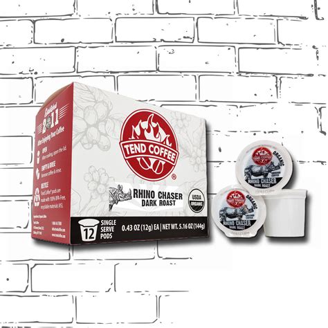 Rhino Chaser Pods – Tend Coffee