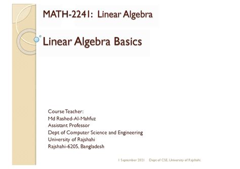 Linear algebra Basics 的图像结果