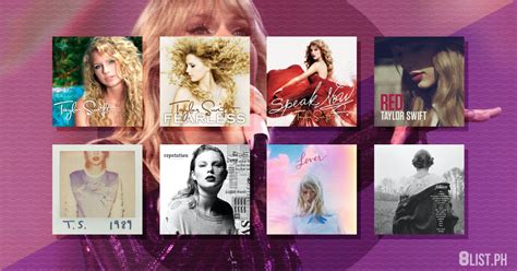 Here's Every Taylor Swift Album, Ranked - 8List.ph