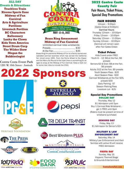 Contra Costa County Fair May 12-15 in Antioch | Contra Costa Herald