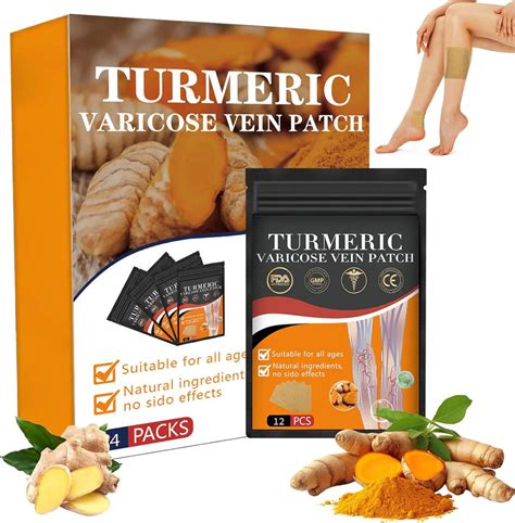 Spider & Varicose Vein Patches | Natural Herbal Therapy for Swelling ...