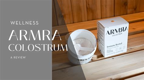 The Best Supplements: A Review of ARMRA Colostrum - LLAMM