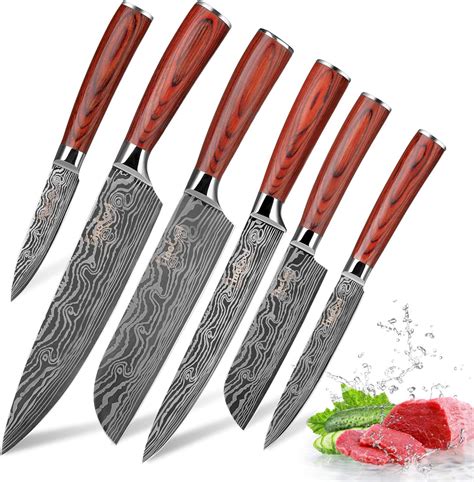 Kitchen Knife Sets, FineTool Professional Chef Knives Set Japanese ...