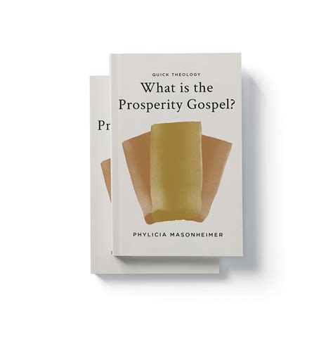 What is the Prosperity Gospel - Phylicia Masonheimer