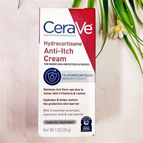 [Cerave®] Hydrocortisone Anti-Itch Cream 28 g เซราวี ครีมบำรุงผิวกาย ...