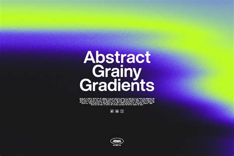 Abstract Grainy Gradient Textures