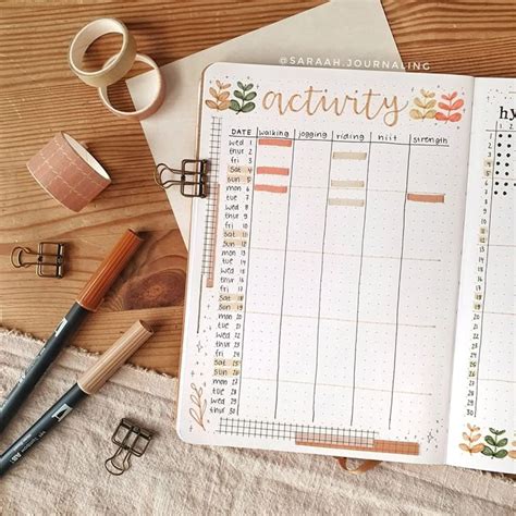 Image result for Activity Log Bullet Journal