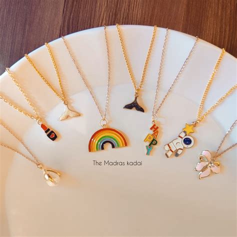 Quirky Pendant Chain (Anti-Tarnish)