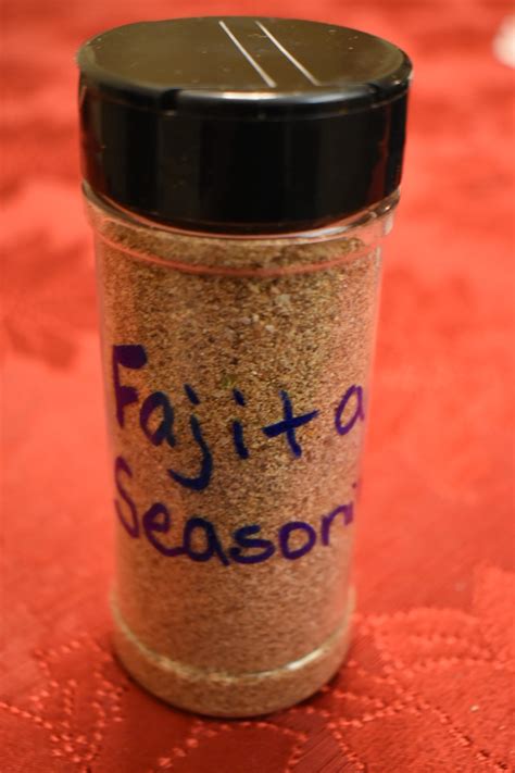 Homemade Fajita Seasoning Mix