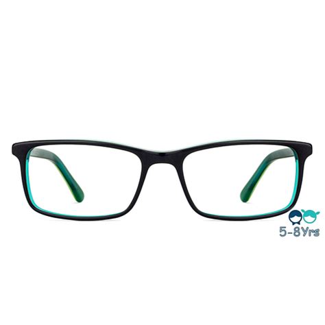 Shop online for Blue-Block Kids Computer Glasses: Black Green Yellow ...