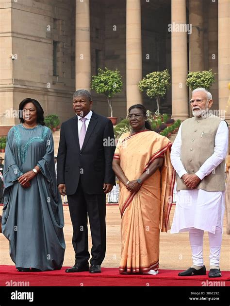 New Delhi, India. 03rd May, 2025. NEW DELHI, INDIA - MAY 3: Angola's ...