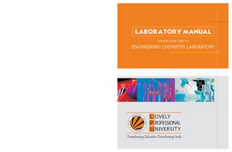 LAB Manual CHE122: Engineering Chemistry Laboratory Final Exam - Studocu