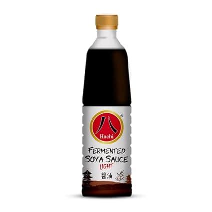 Hachi Naturally Brewed Fermented Light SOYA Sauce, All Purpose ...