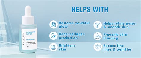 Glamveda 1% Copper peptide with Multi peptide & Hyaluronic acid Advance ...