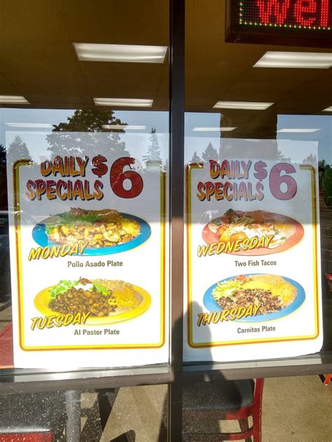 Menu at Don Ladis Taco Shop restaurant, Gresham