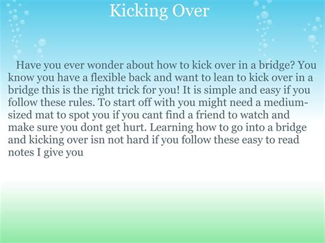 Easy Kick Over Tutorial 的图像结果
