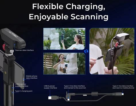 Creality CR-Scan Ferret 3D Scanner comes with Flexible Charging ...