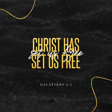 Galatians 5:1, 13-25 (NIV) - It is for freedom that Christ has s ...