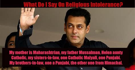 Salman Says Youth Not Petty, Wont Tolerate Religious Intolerance