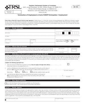 LA TRSL Form 11H 2007-2026 - Fill and Sign Printable Template Online