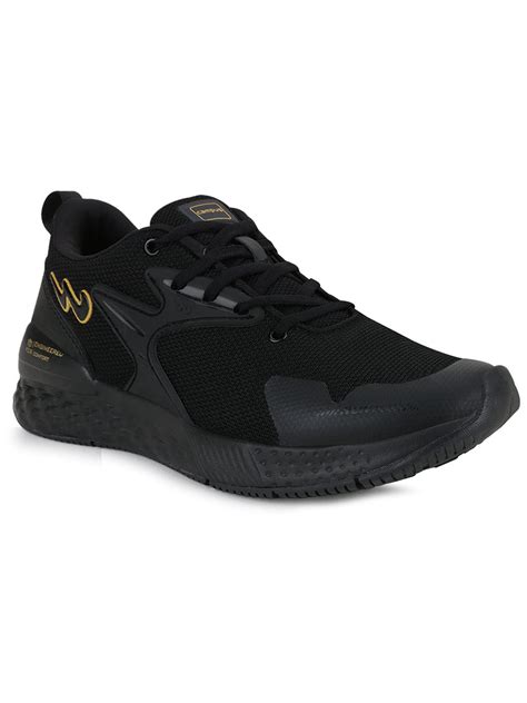 Buy Running Shoes For Men: Simon-Pro-Blk-Gold | Campus Shoes