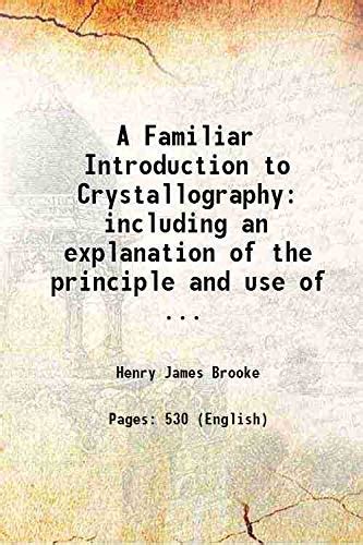 Amazon.in: Buy A Familiar Introduction to Crystallography including an ...