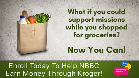 Enroll In Kroger Community Rewards | New Bethel Baptist Church