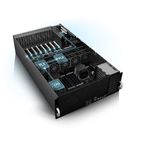 GPU服务器 - ESC8000 G4 - Asus - 嵌入式 / 4U / Intel® Xeon