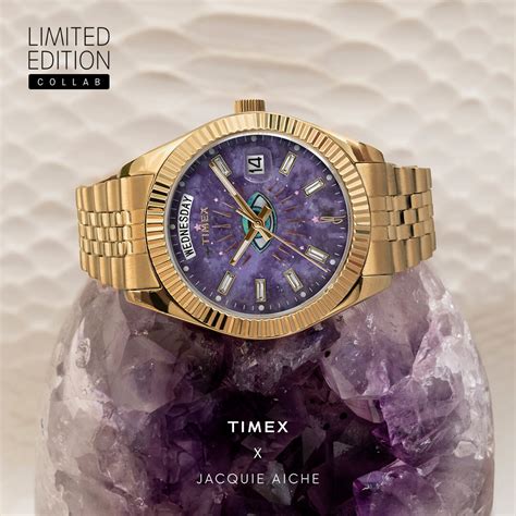 Timex launches limited edition watch collection with Jacquie Aiche in India
